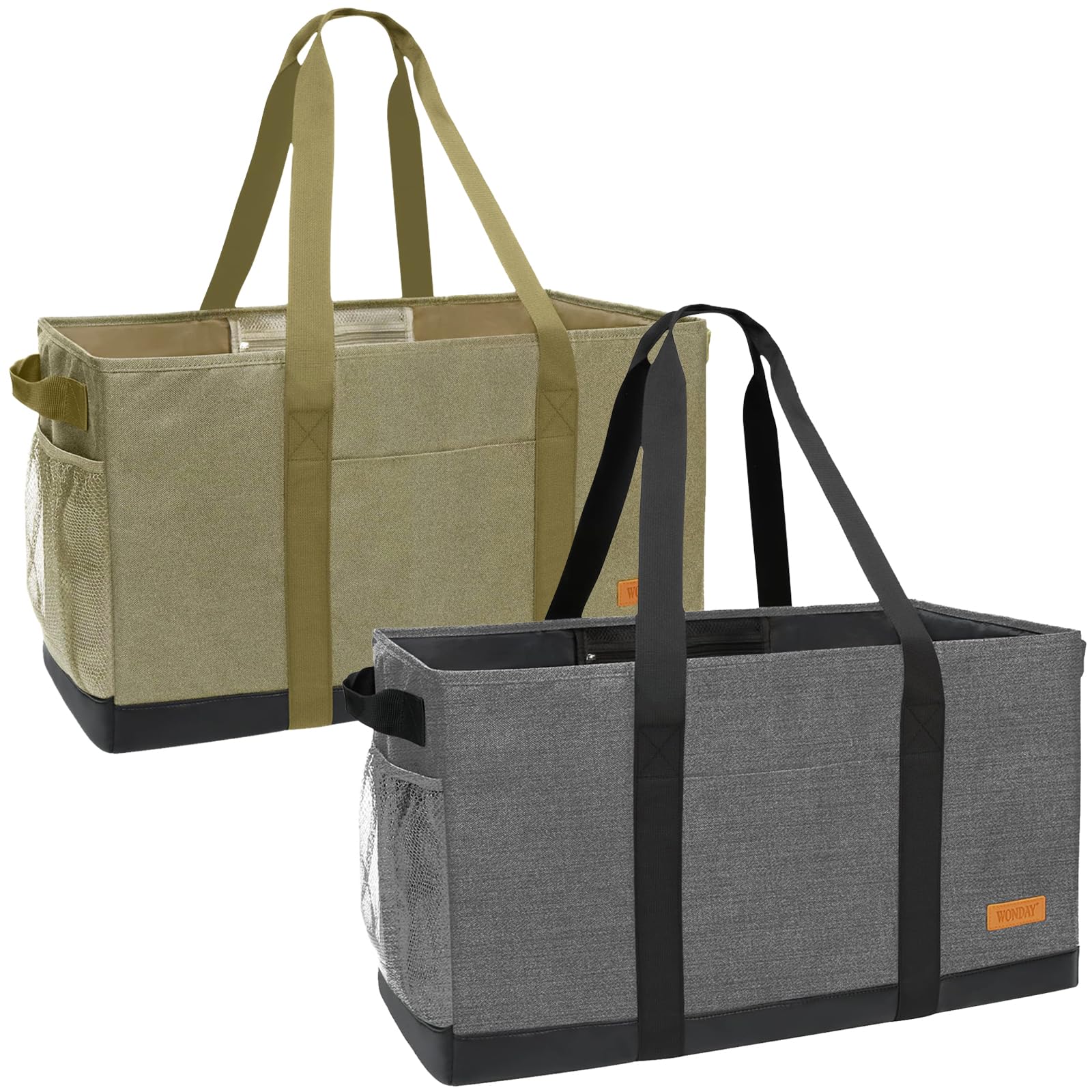 Amazon.com: WONDAY Large Stand Up Utility Tote Bag, Reusable